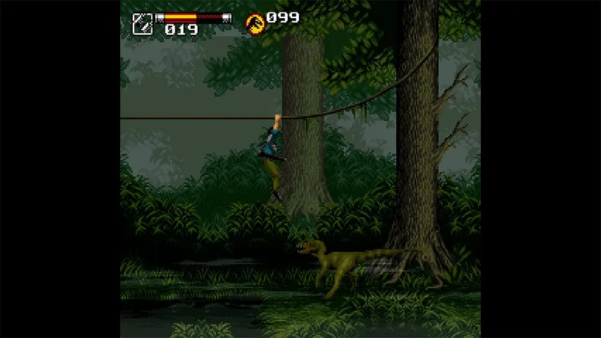 Скриншот 4 к игре Jurassic Park Classic Games Collection