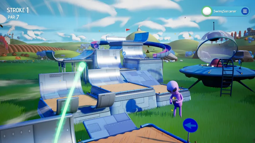 Скриншот 2 к игре Minigolf Galaxy