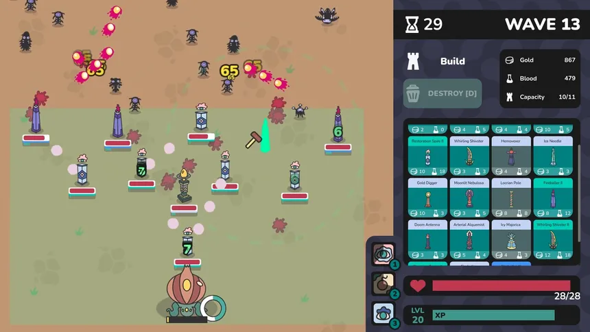Скриншот 6 к игре Towerbloom
