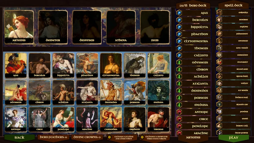 Скриншот 3 к игре Cards of Divinity