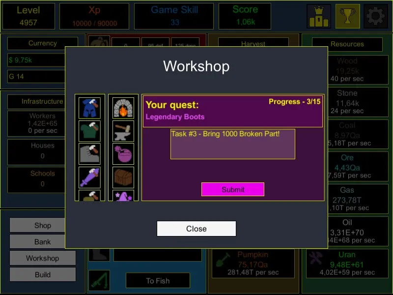 Скриншот 5 к игре Idle Progress