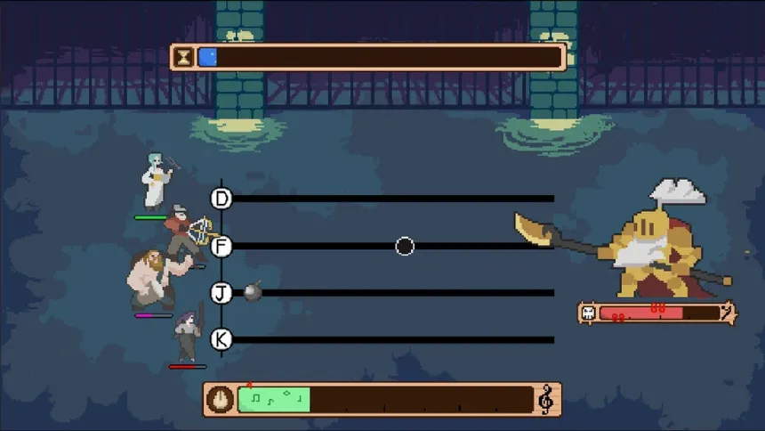 Скриншот 4 к игре Rhythm League Heroes