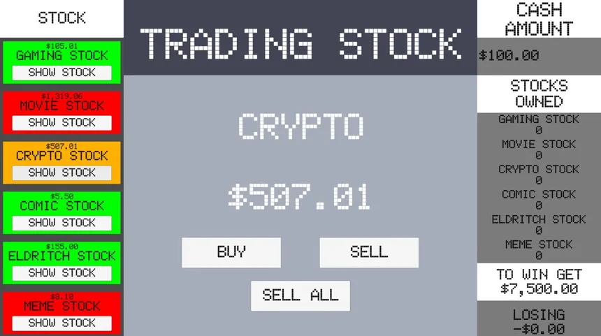 Скриншот 4 к игре Simple Stock Trading Simulator