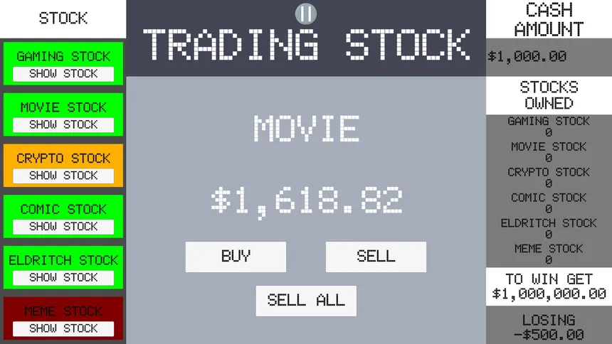 Скриншот 5 к игре Simple Stock Trading Simulator