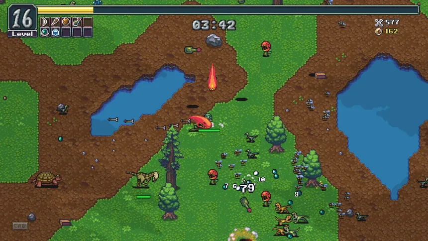 Скриншот 1 к игре Dino Survivors