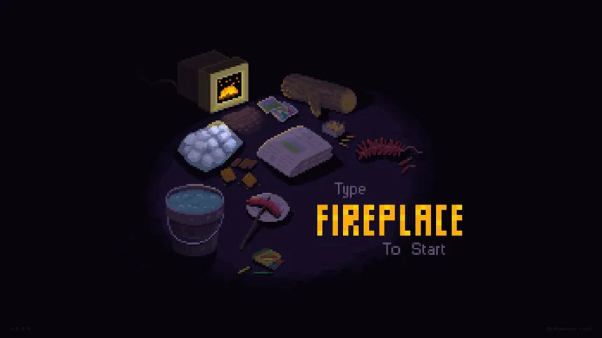 Скриншот 2 к игре Pixel Fireplace