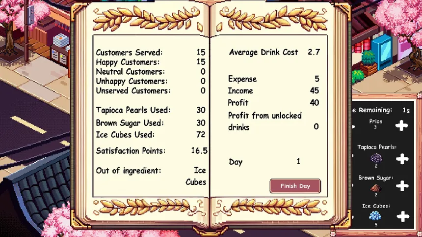Скриншот 7 к игре Boba Bar: Bubble Tea Tycoon