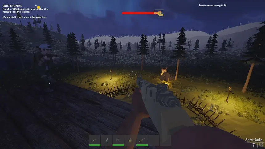 Скриншот 2 к игре SOS Zombie Survivors