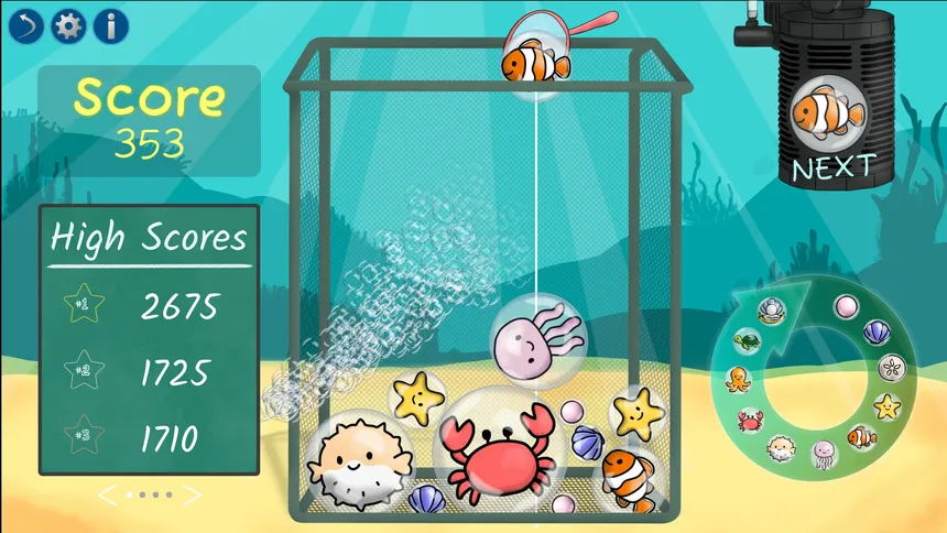 Скриншот 3 к игре Bubble Ball!