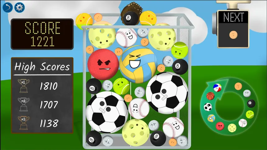 Скриншот 5 к игре Bubble Ball!