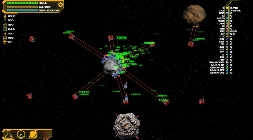Скриншот 1 к игре Space Miner - Idle Adventures