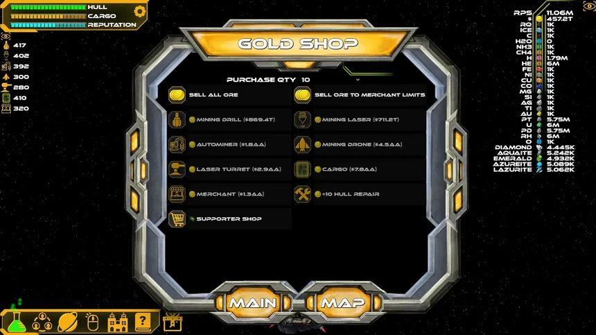 Скриншот 6 к игре Space Miner - Idle Adventures