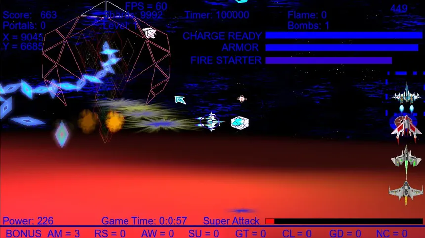 Скриншот 1 к игре Asteroid King