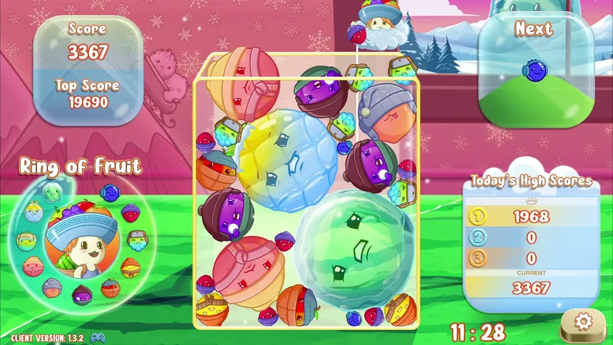 Скриншот 5 к игре ‎My Suika – Kyo’s Fruit Merge