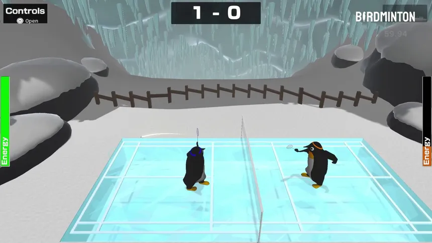 Скриншот 2 к игре Birdminton