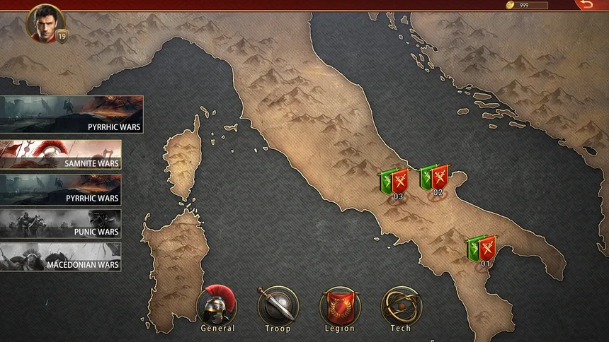 Скриншот 6 к игре World War: Rome - Free Strategy Game