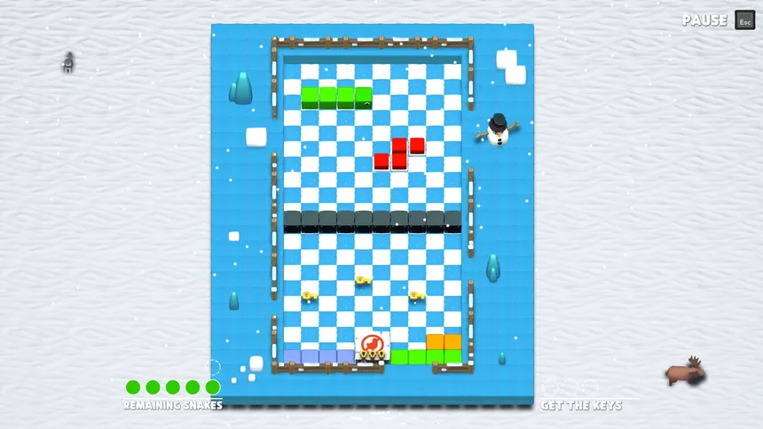 Скриншот 3 к игре Snaketris: Rescue 'em all
