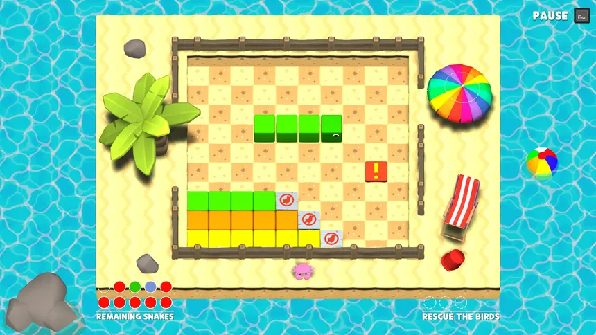 Скриншот 4 к игре Snaketris: Rescue 'em all