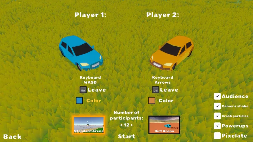 Скриншот 4 к игре Tiny Car Mess