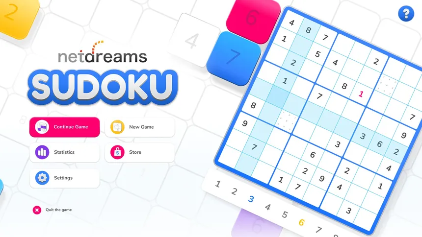 Скриншот 1 к игре Netdreams Sudoku