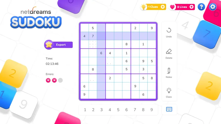 Скриншот 5 к игре Netdreams Sudoku