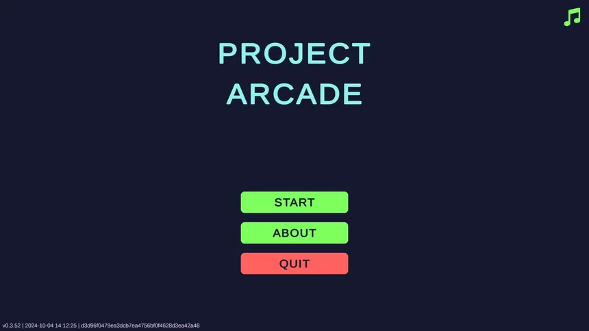 Скриншот 1 к игре Project Arcade