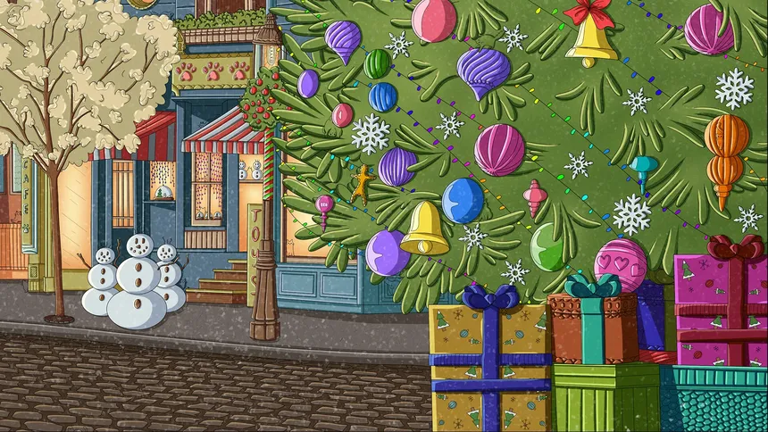 Скриншот 5 к игре 100 Christmas Cats
