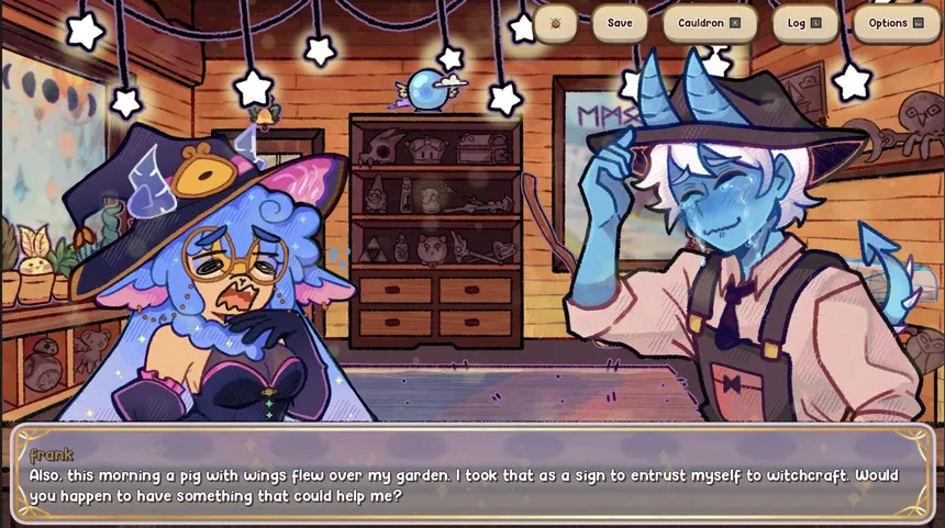 Скриншот 1 к игре Gossip & Potions: Tales from the Witch Shop