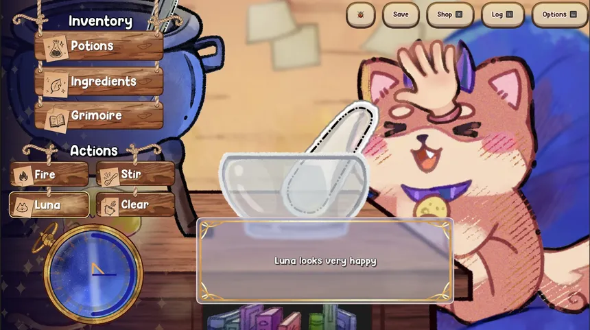 Скриншот 4 к игре Gossip & Potions: Tales from the Witch Shop