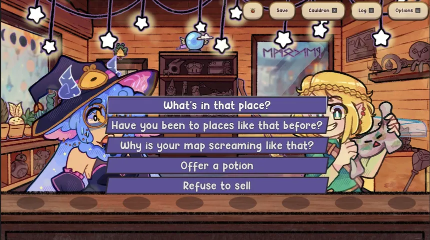 Скриншот 5 к игре Gossip & Potions: Tales from the Witch Shop