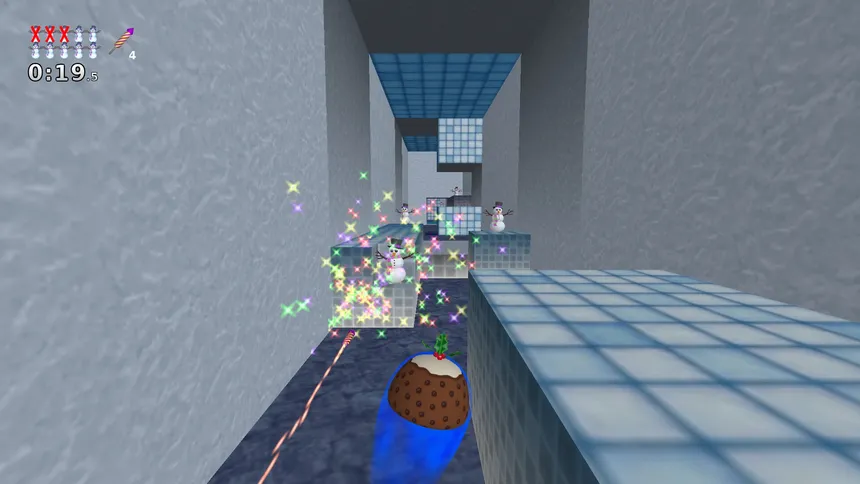 Скриншот 3 к игре Christmas Rocket Pudding