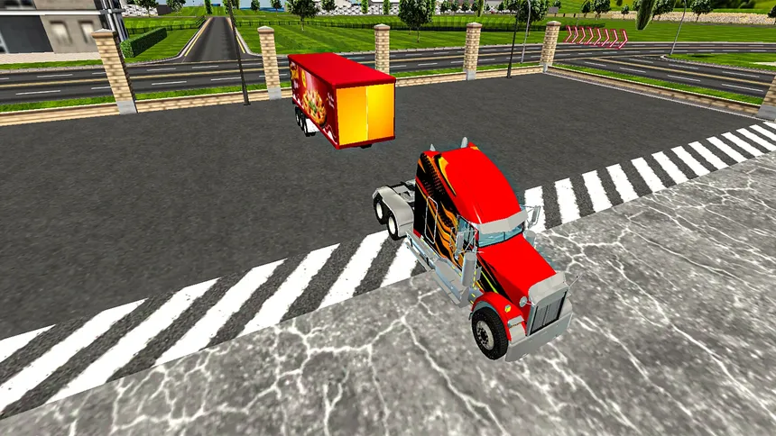 Скриншот 1 к игре IN TRUCK DRIVING