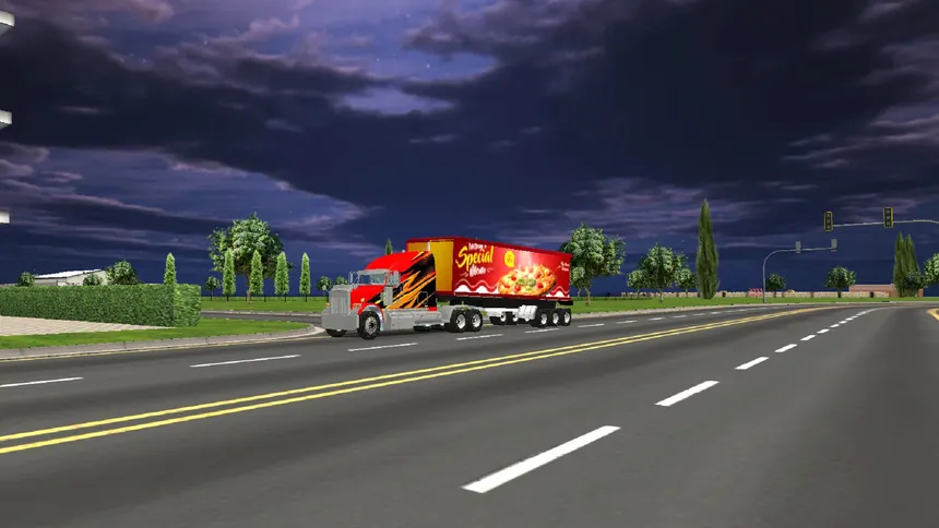 Скриншот 2 к игре IN TRUCK DRIVING