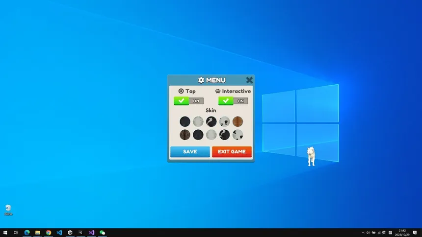 Скриншот 2 к игре Cat On The Desktop