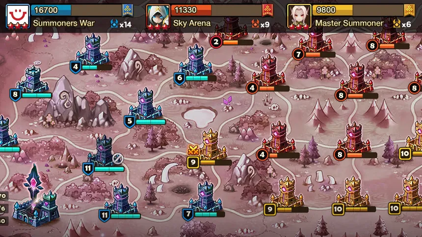 Скриншот 4 к игре Summoners' War: Sky Arena