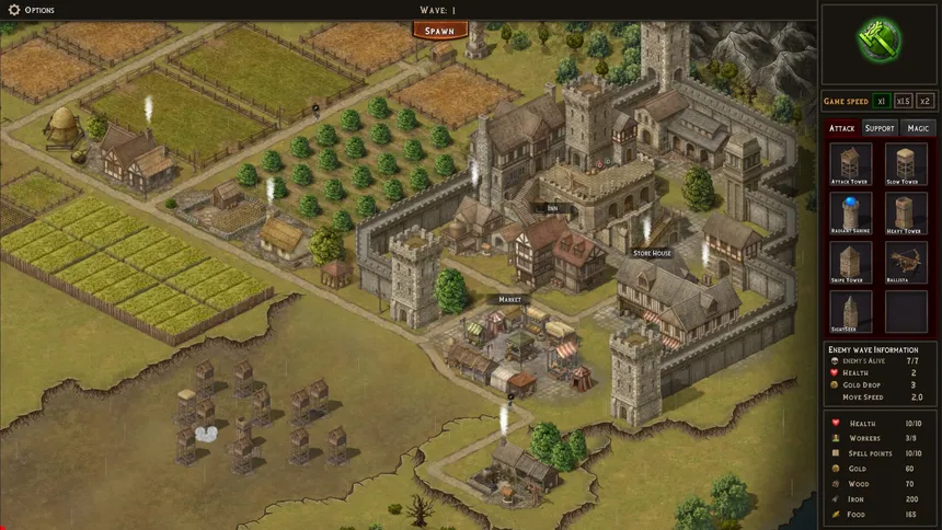 Скриншот 4 к игре ThroneForge - The Fortress War