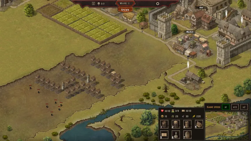 Скриншот 6 к игре ThroneForge - The Fortress War