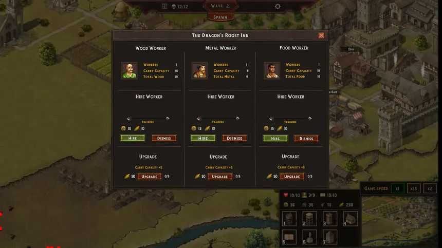 Скриншот 8 к игре ThroneForge - The Fortress War