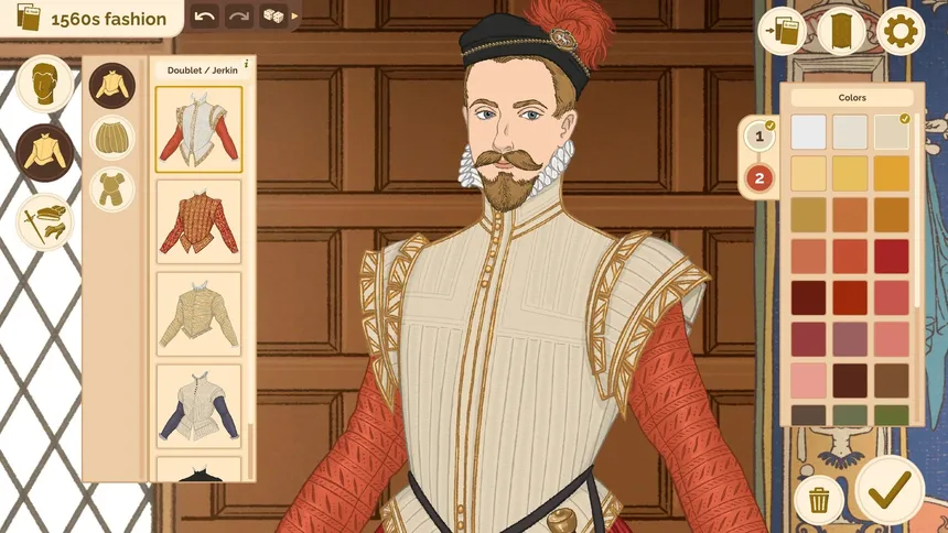 Скриншот 4 к игре Historical Fashion Dress Up