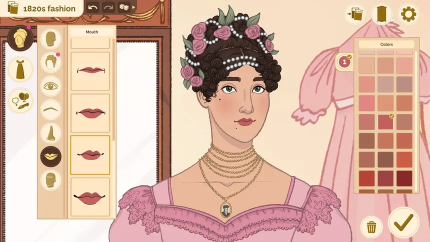 Скриншот 7 к игре Historical Fashion Dress Up