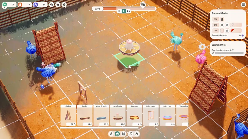 Скриншот 1 к игре Ostrich Farm