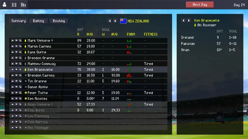 Скриншот 5 к игре Click Cricket
