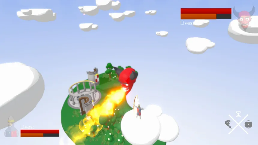 Скриншот 1 к игре Knight Versus Demon