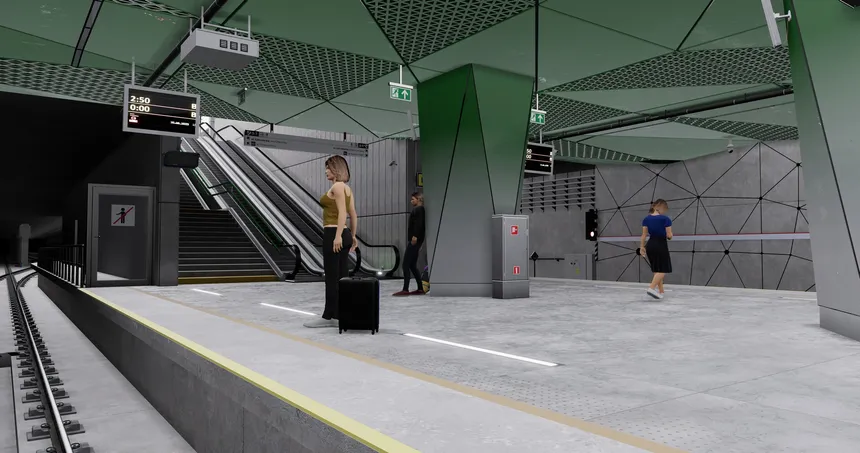Скриншот 1 к игре MetroSim - The Subway Simulator