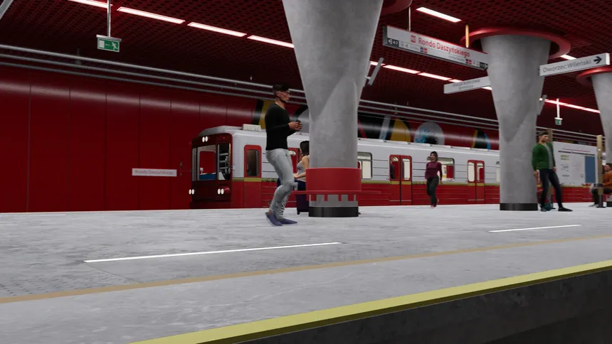 Скриншот 2 к игре MetroSim - The Subway Simulator
