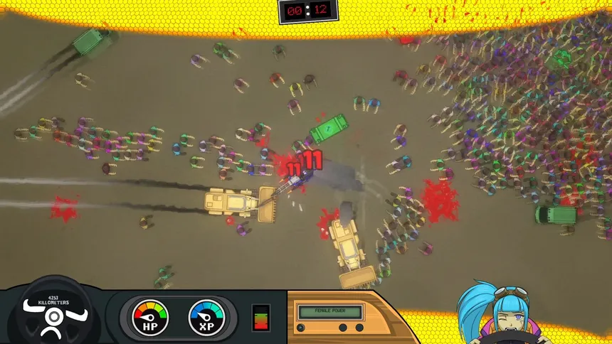 Скриншот 1 к игре Auto Auto: Maximum Autodrive In The Alien Apocalypse