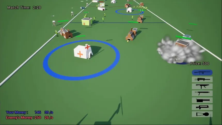 Скриншот 1 к игре Frontline Battles