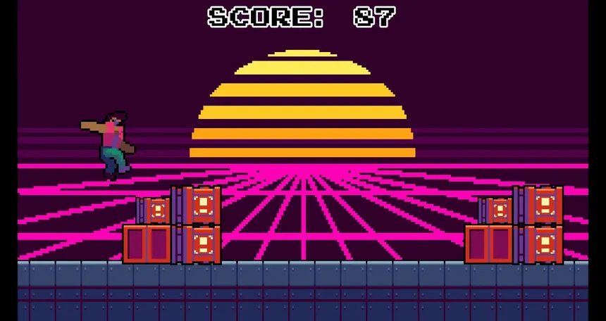 Скриншот 3 к игре Synthwave Runner