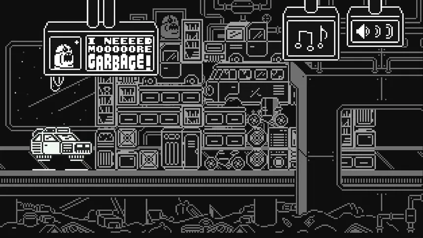 Скриншот 5 к игре Space Garbage