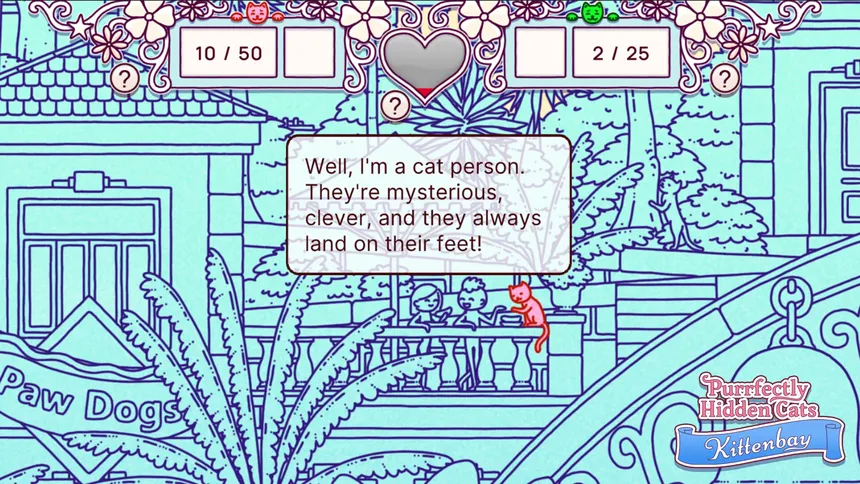Скриншот 4 к игре Kittenbay Cats - A Hidden Object Game